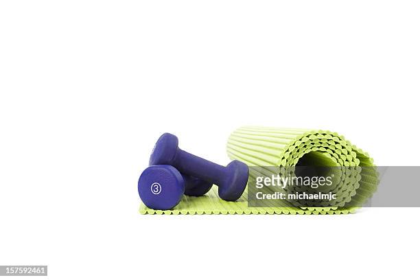 yoga mat - sports equipment stock pictures, royalty-free photos & images