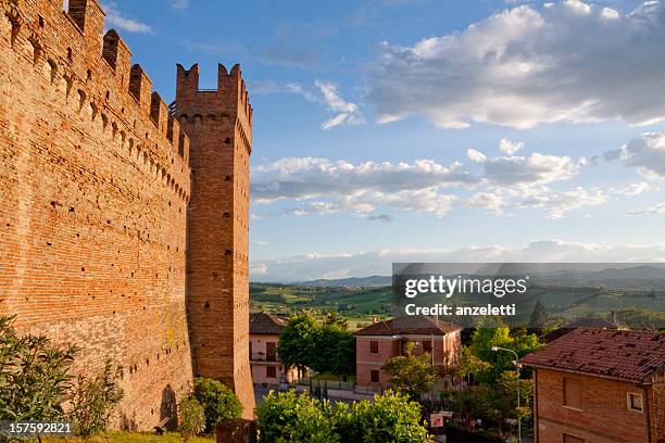 village in the marches, italy - rimini stock pictures, royalty-free photos & images