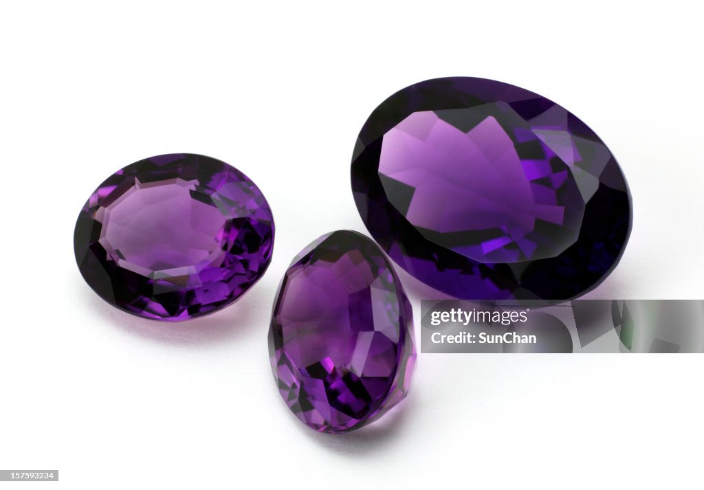 Amethyst gemstone