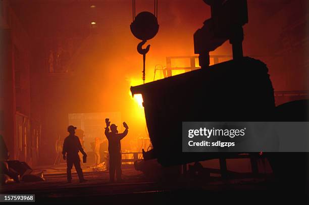 manual worker - steel industry stock pictures, royalty-free photos & images