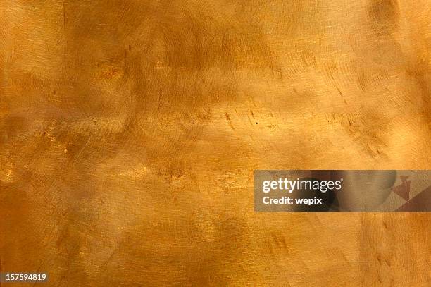 cobre metálico fondo abstracto textura xl scratchy abigarrado - gold fotografías e imágenes de stock