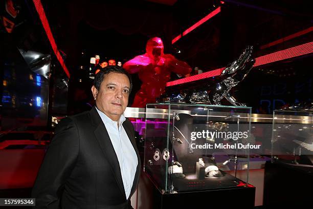 Edouard Nahum attends his 'Maya' collection launch cocktail party at La Gioia on December 4, 2012 in Paris, France.