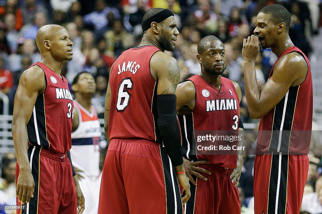 Miami Heat v Washington Wizards