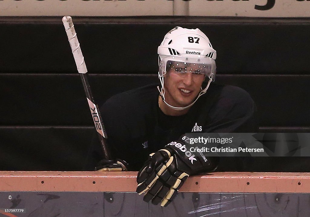 Hockey Players Workout During NHL Lockout