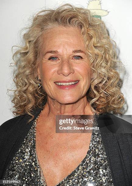 Carole King arrives at the A Celebration Of Carole King And Her Music To Benefit Paul Newman's The Painted Turtle Camp at Dolby Theatre on December...