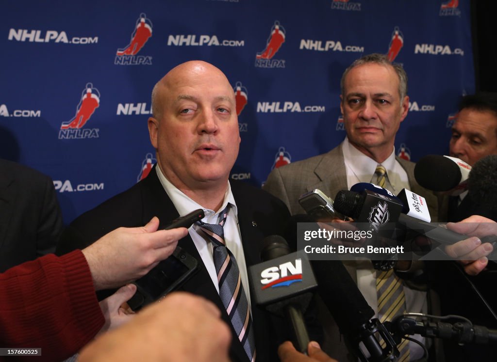 Owners And Players Meet To Discuss NHL Lockout