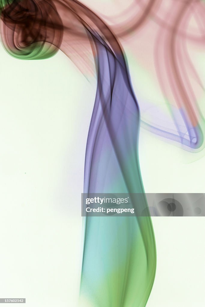 Colorful smoke