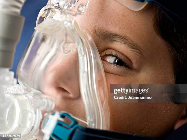 intensive care - breathing device stock pictures, royalty-free photos & images