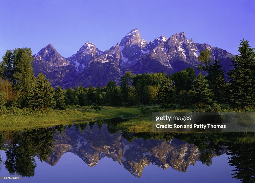 Dawn auf der Grand Teton National Park