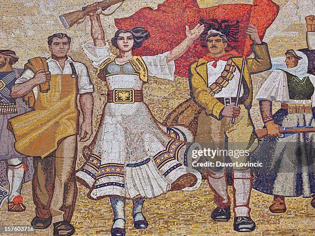 revolution - albanian stock pictures, royalty-free photos & images