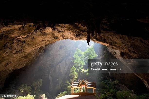 royal pavilion in phraya nakhon cave, thailand. - hua hin stock pictures, royalty-free photos & images