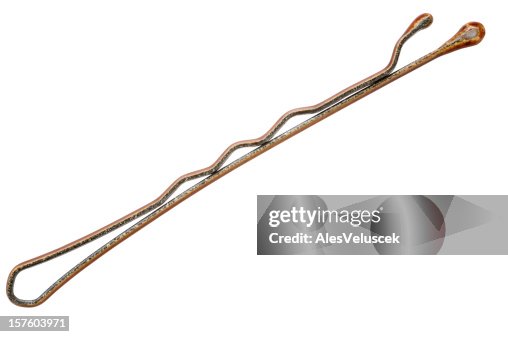Hairpine Hairpin Isolated On White High-Res Stock Photo - Getty Images