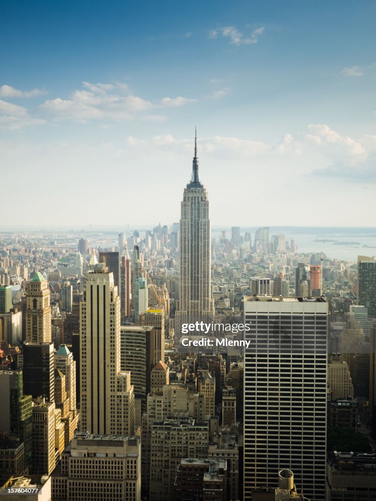 Daytime View New York Skyline