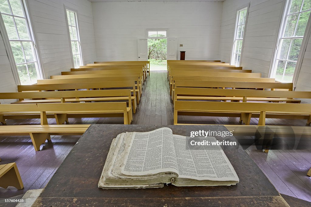 教会説教壇からの眺め