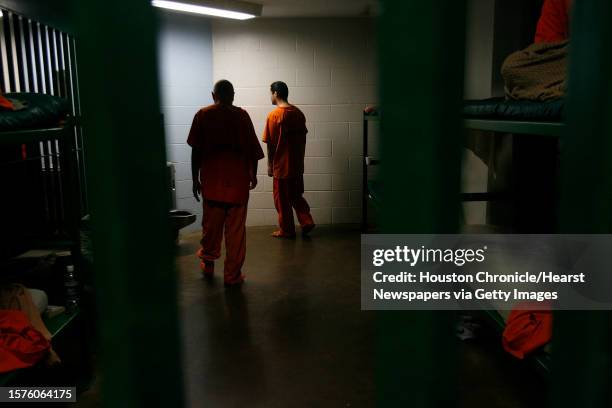 Prisoners with mental problems are placed in one area at the Harris County Sheriff's Department near the medical clinic in the jail, which last week...