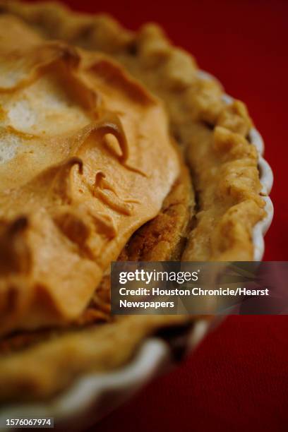 Cherry Custard Pie on Tuesday, July 4, 2009 in Houston, TX.