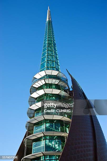 perth bell tower - bell tower tower stock pictures, royalty-free photos & images