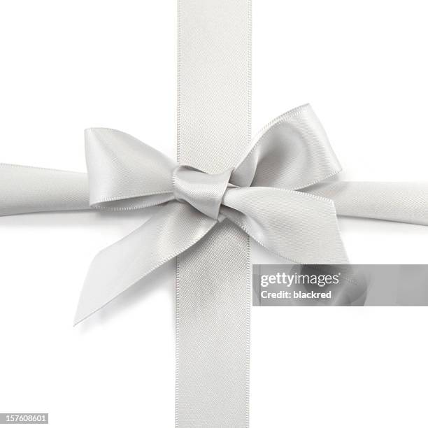 Silver Bow Color 2,112 Silver Ribbon Bow Stock Photos, High-Res Pictures, and Images ...