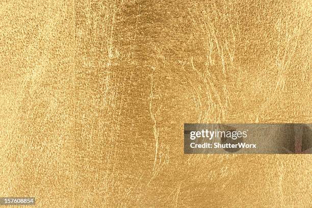 textura de oro - oro fotografías e imágenes de stock