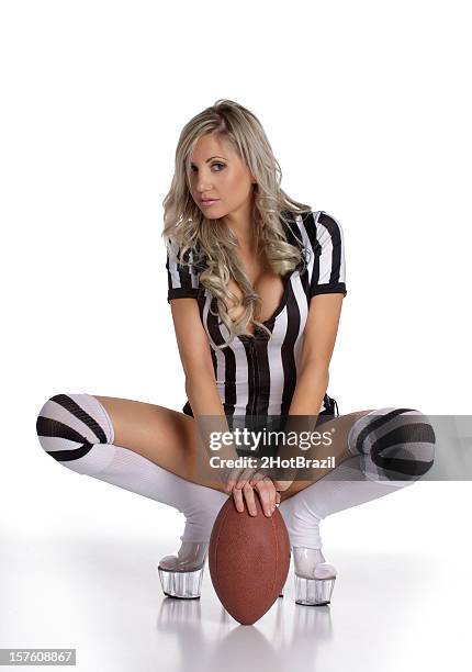 sexy football referee - 2hotbrazil bildbanksfoton och bilder