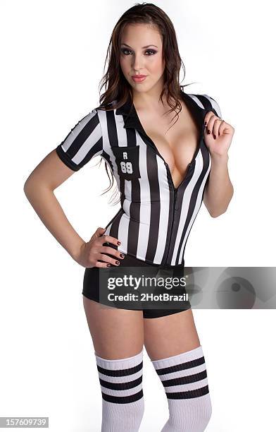 sexy girl referee - 2hotbrazil bildbanksfoton och bilder