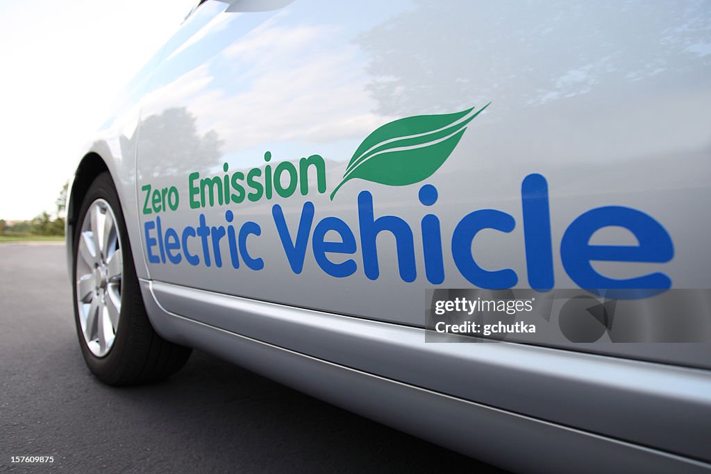 Electric Vehicle Close Up