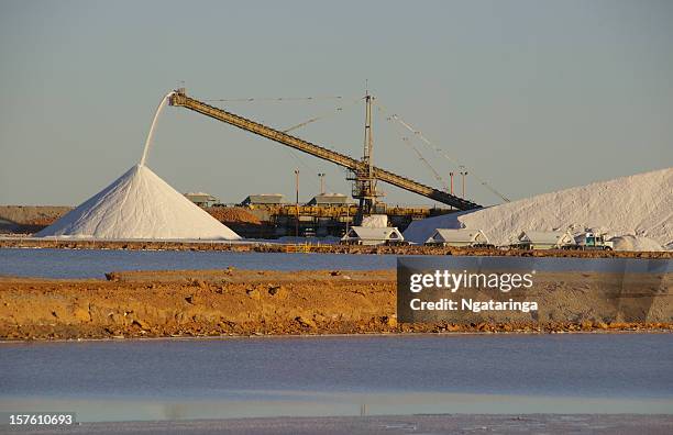 Springlands Salt Quarry Salt Mine And Salt Ponds Photos and Premium High Res Pictures - Getty ...