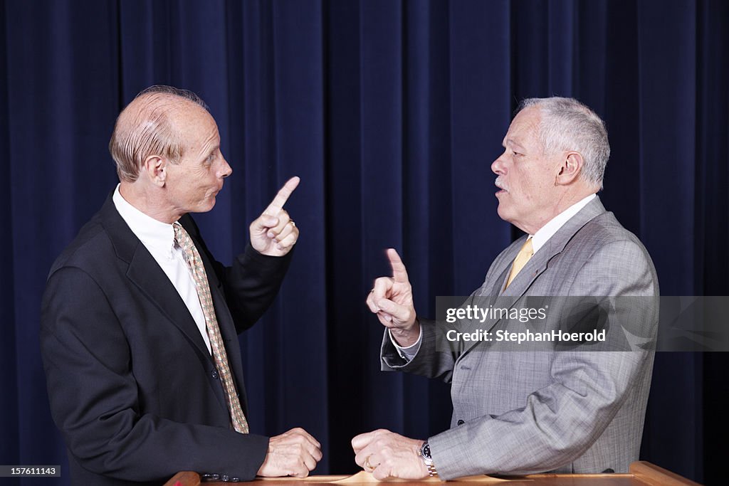 Politicians Arguing Politicians Arguing