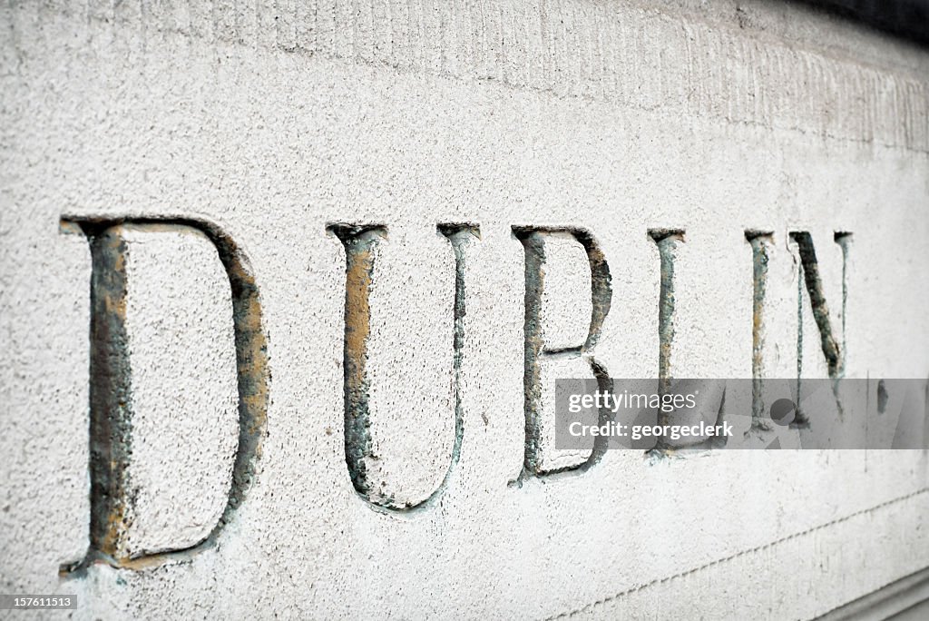 'Dublin' Cut in Stone