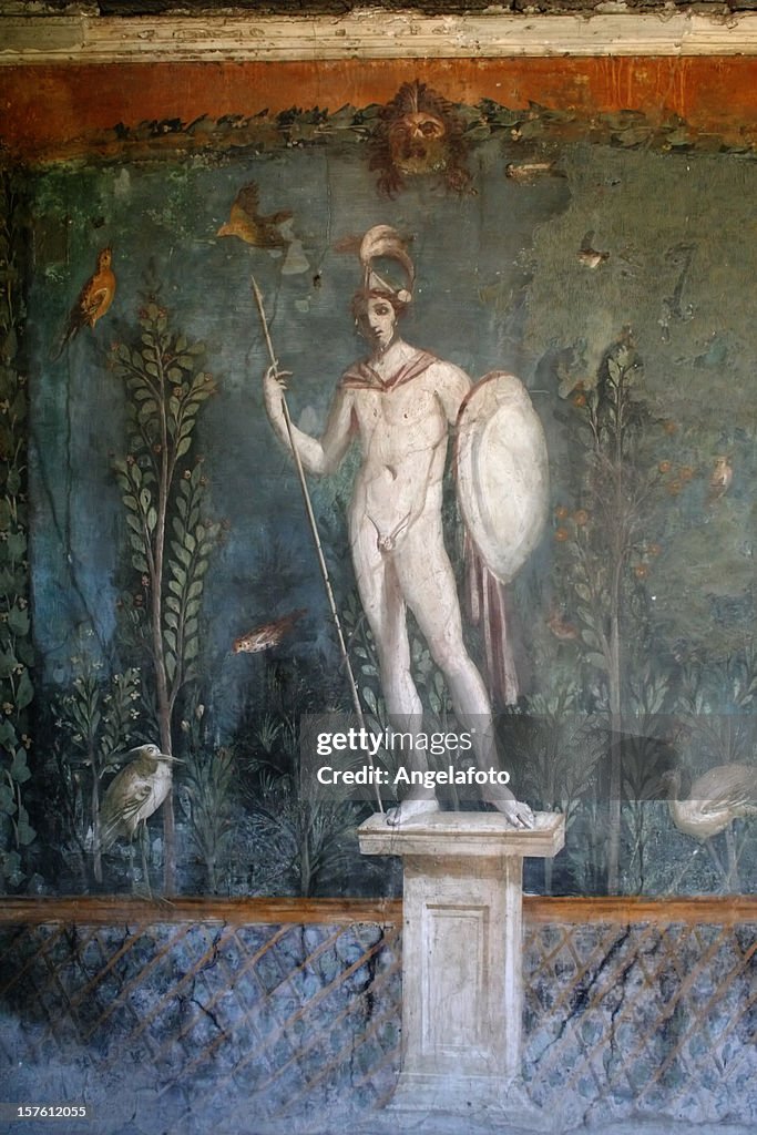 Roman im Freien in Pompeii
