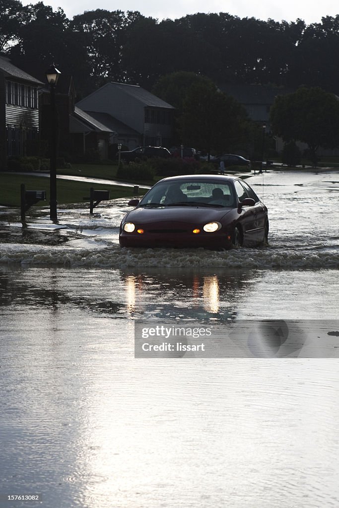 Driving Through a Flash Flood