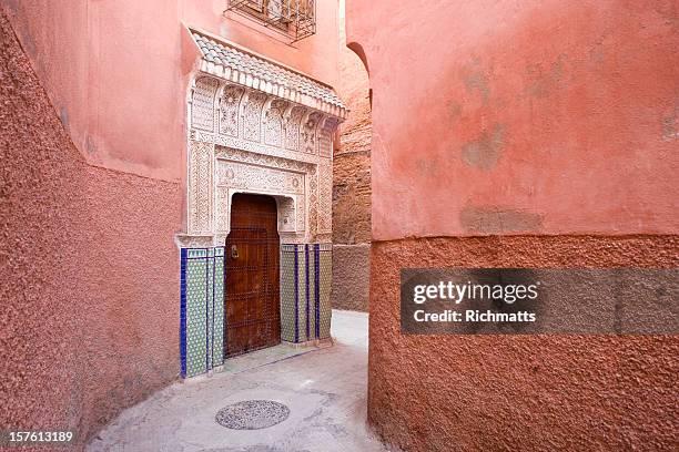 marrakesh, the red city - marrakesh stock pictures, royalty-free photos & images