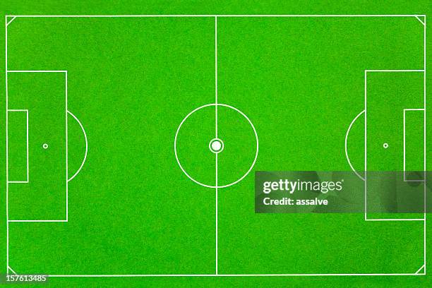 soccer field fussballfeld - stadium general view stock pictures, royalty-free photos & images