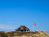 Typical Danish cottage
