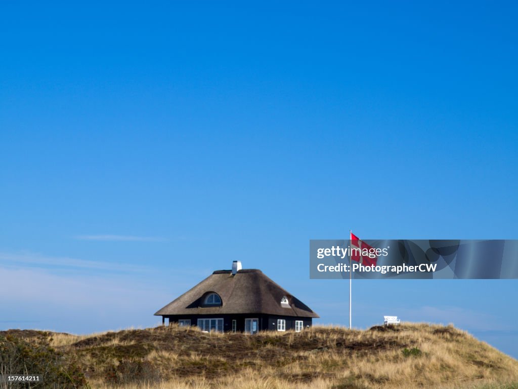 Typical Danish cottage