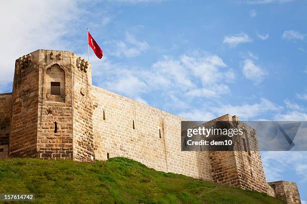 gaziantep zitadelle - stadt gaziantep stock-fotos und bilder