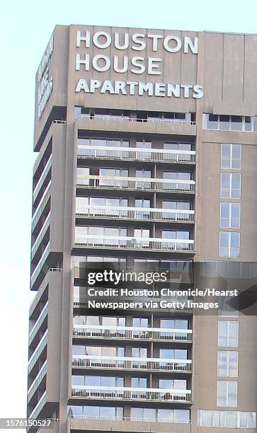 One of downtown's oldest residential high-rise is getting a much-needed facelift on September 22, 2010 in Houston, TX. The owner, who tried to sell...