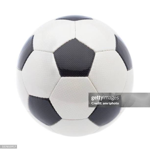 64-megapixel-soccer ball - fussball freisteller stock-fotos und bilder