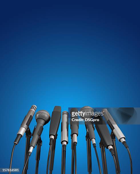 conference - press conference stock pictures, royalty-free photos & images