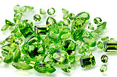 Pile of Peridot or Chysolite