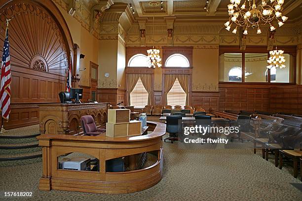 courtroom - grand room stock pictures, royalty-free photos & images