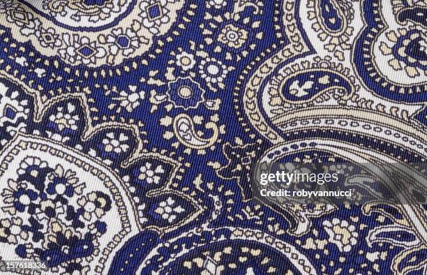 indian paisley motif background - indian paisley stock pictures, royalty-free photos & images