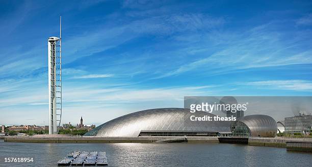 glasgow science centre - river clyde stock pictures, royalty-free photos & images