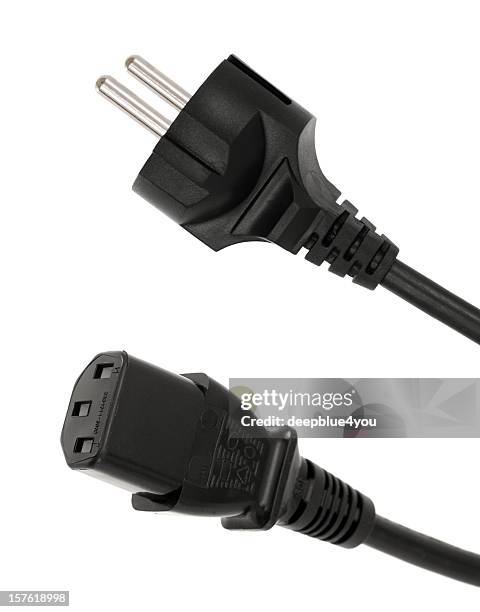 Computer Power Plug Photos and Premium High Res Pictures - Getty Images
