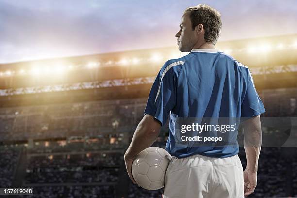 giocatore di football americano - soccer uniform foto e immagini stock