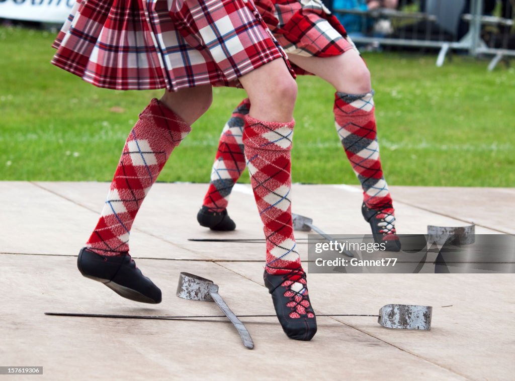 Scottish Sword Dancing
