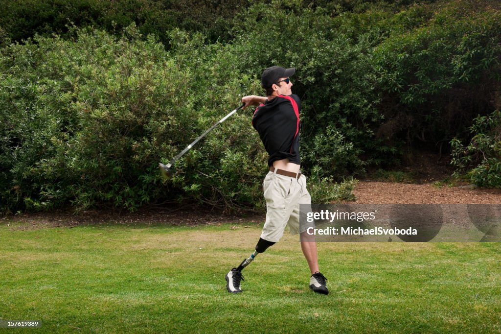 Prosthetic Golfer