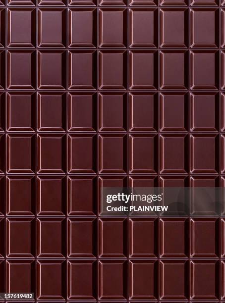 chocolate bar - chocolat texture stock-fotos und bilder