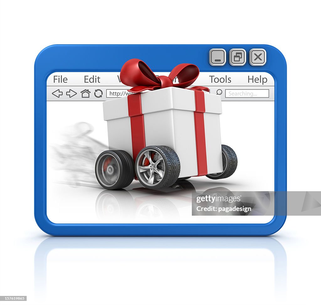 Fast Geschenk im browser