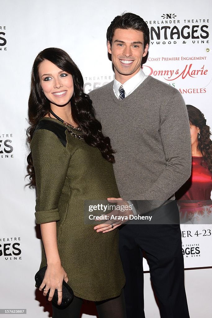 "Donny & Marie Christmas In Los Angeles" - Opening Night Performance